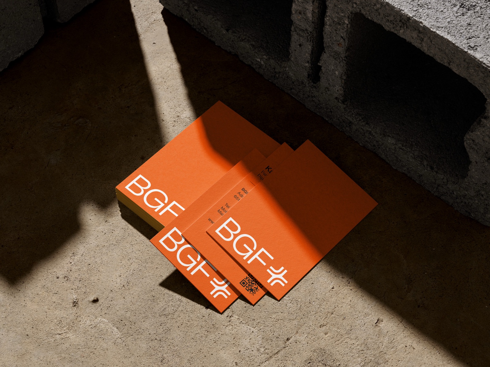 BGF+ Architekten, Visitenkarten